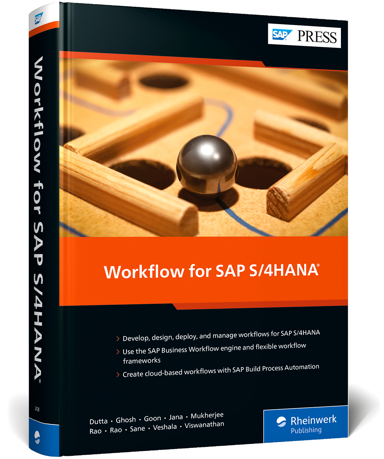Vorderes Coverbild Workflow for SAP S/4HANA