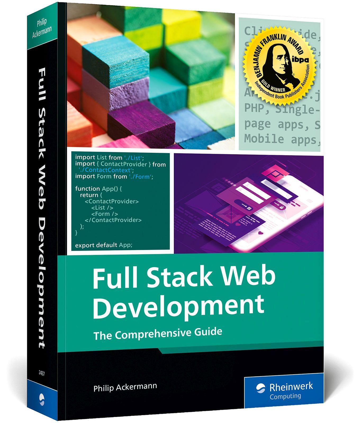 Vorderes Coverbild Full Stack Web Development