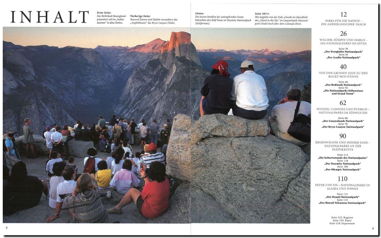 Beispielinhalt (Bild) Reise durch die Nationalparks der USA