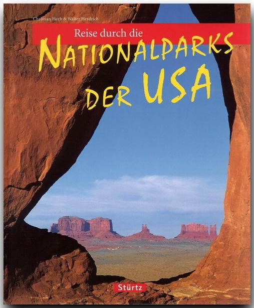 Vorderes Coverbild Reise durch die Nationalparks der USA