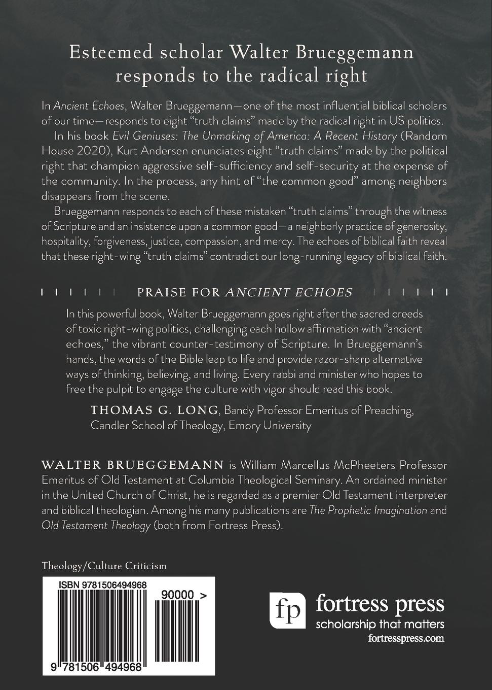 Rückseitencover Ancient Echoes