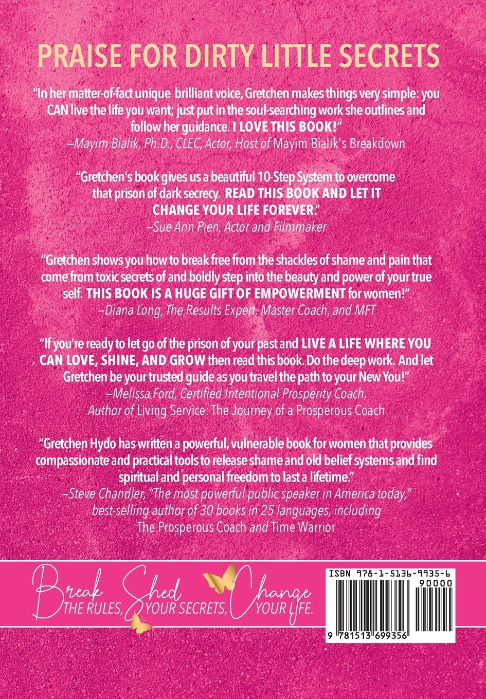 Rückseitencover Break Free From Your Dirty Little Secrets