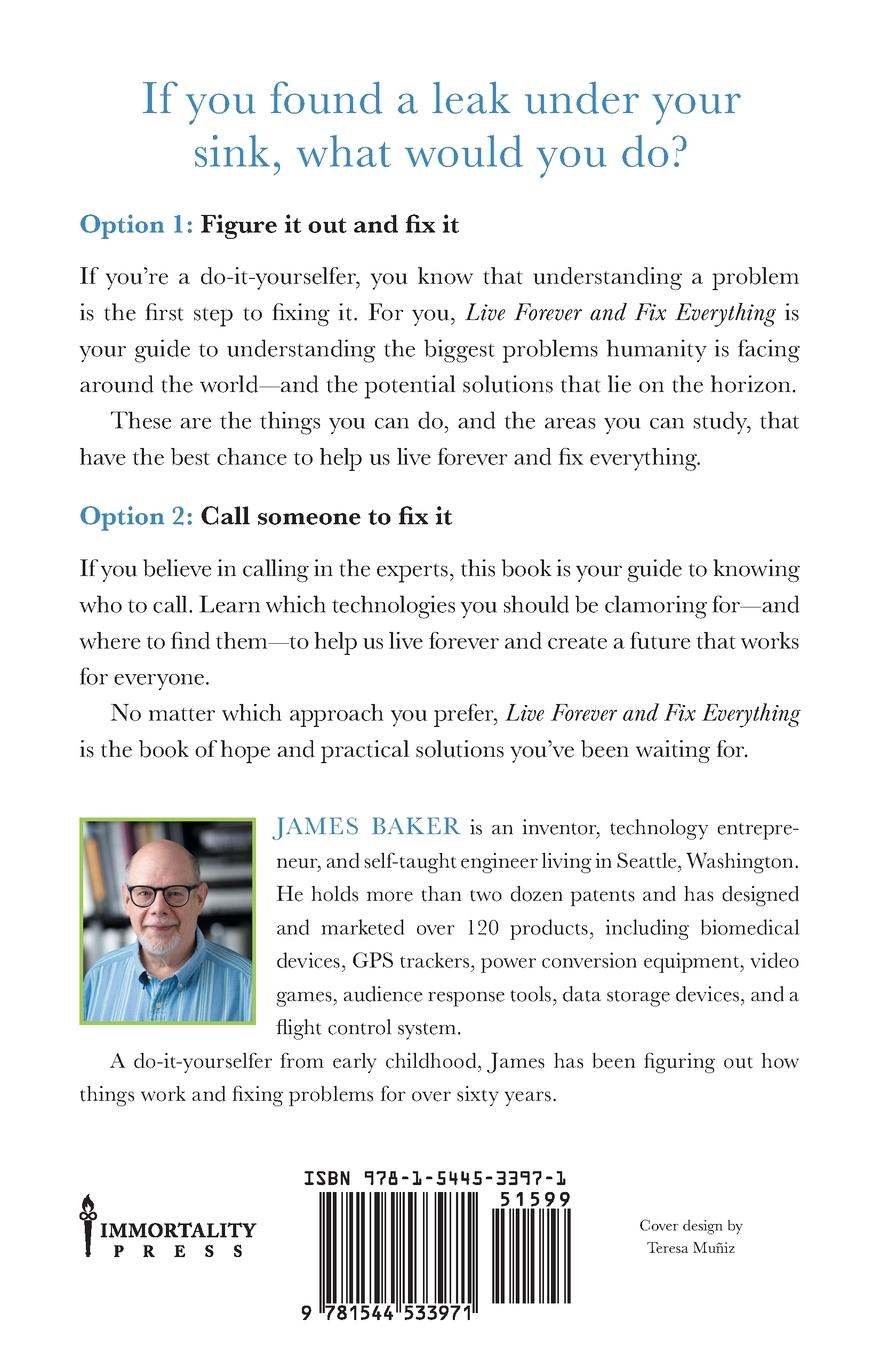 Rückseitencover Live Forever & Fix Everything