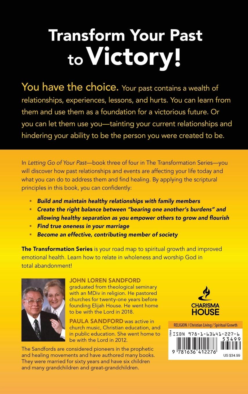 Rückseitencover Letting Go of Your Past