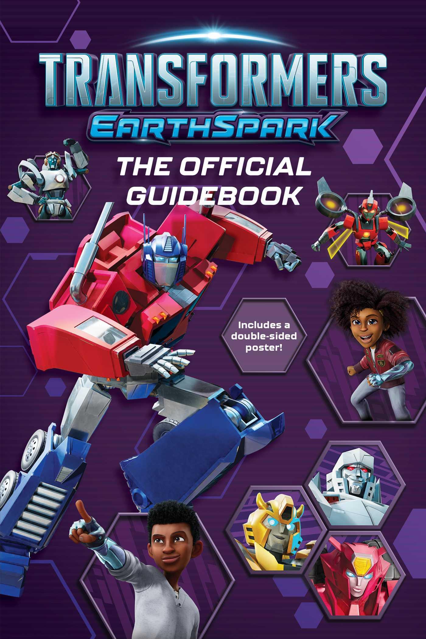 Vorderes Coverbild Transformers Earthspark the Official Guidebook