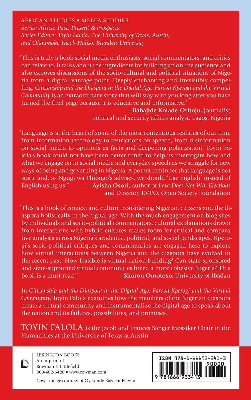 Rückseitencover Citizenship and the Diaspora in the Digital Age