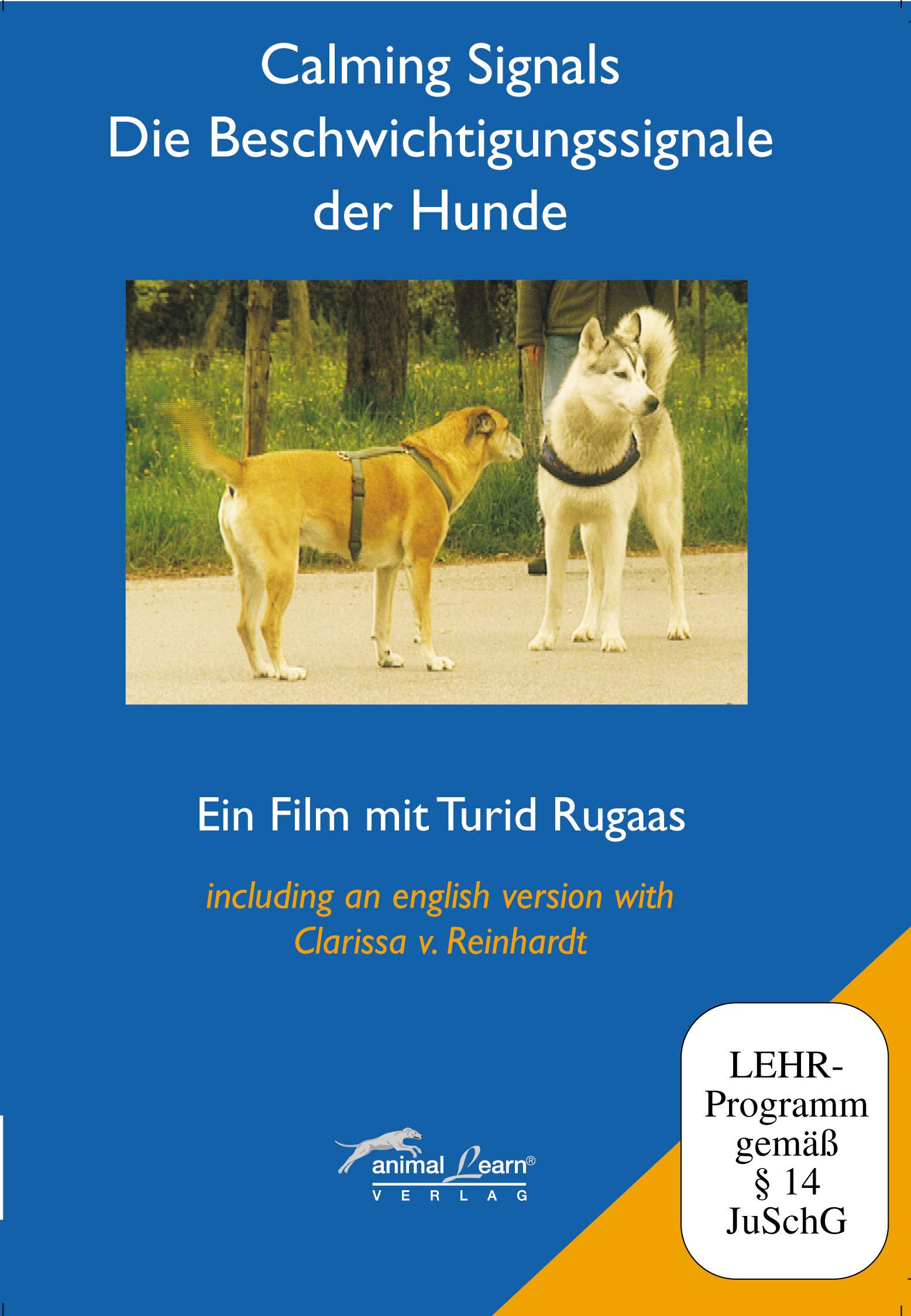 Vorderes Coverbild Calming Signals - Die Beschwichtigungssignale der Hunde. DVD und Video