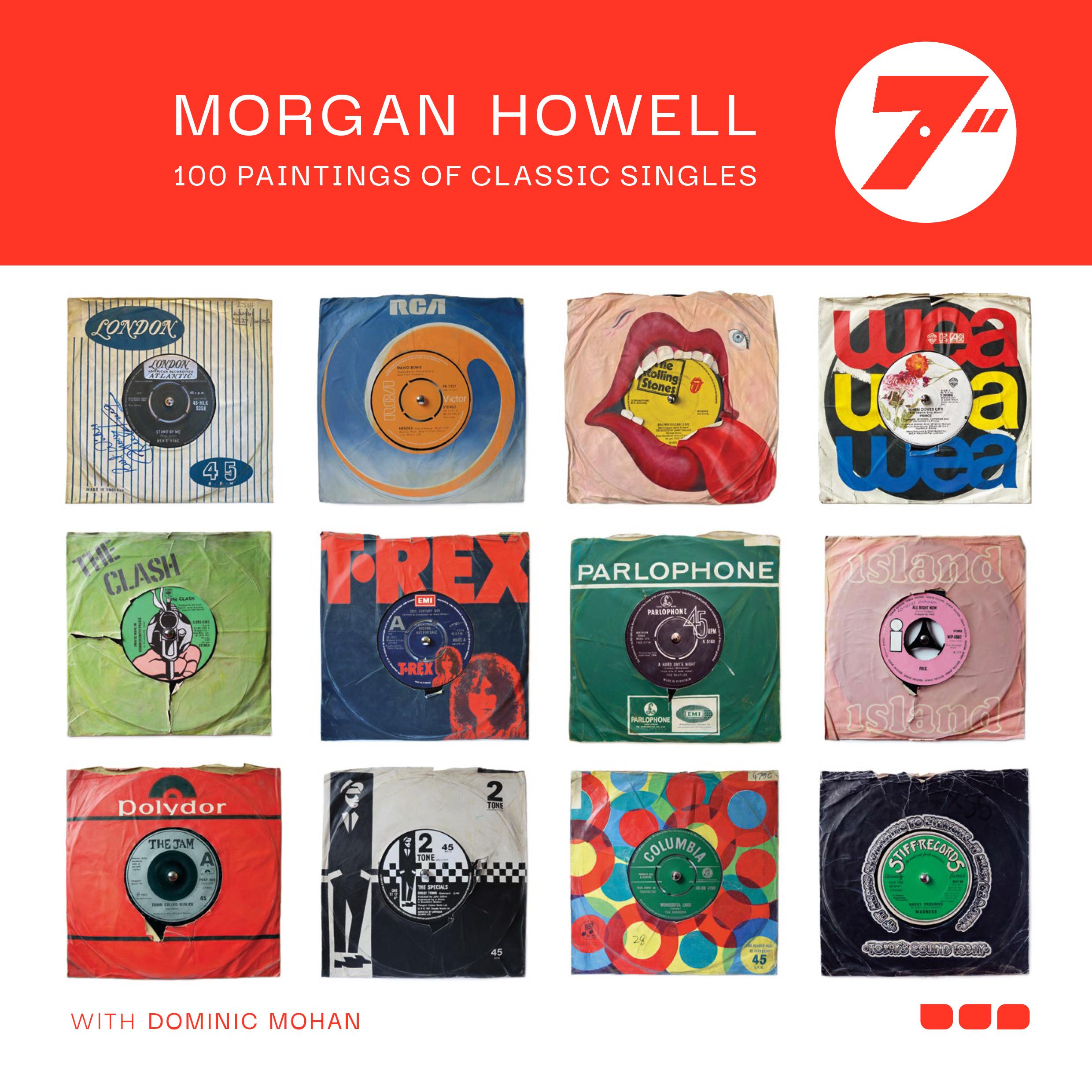 Vorderes Coverbild Morgan Howell 7" 100 Paintings of Classic Singles