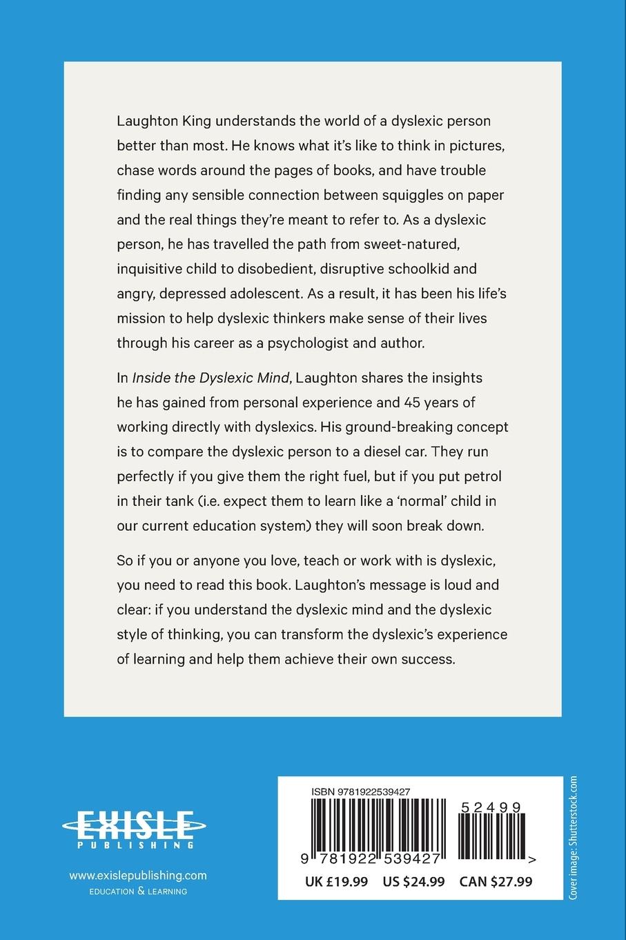 Rückseitencover Inside the Dyslexic Mind