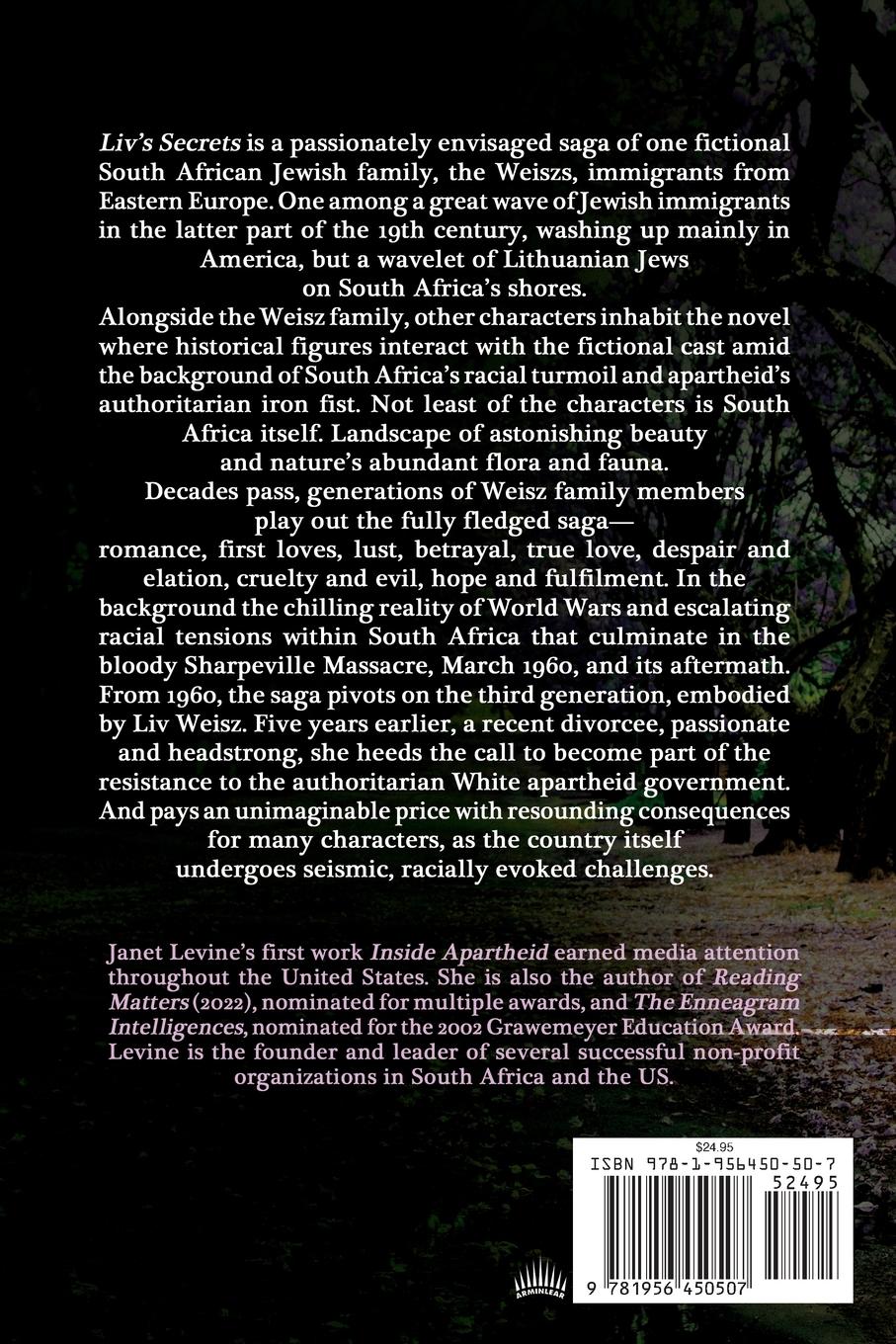 Rückseitencover Liv's Secrets