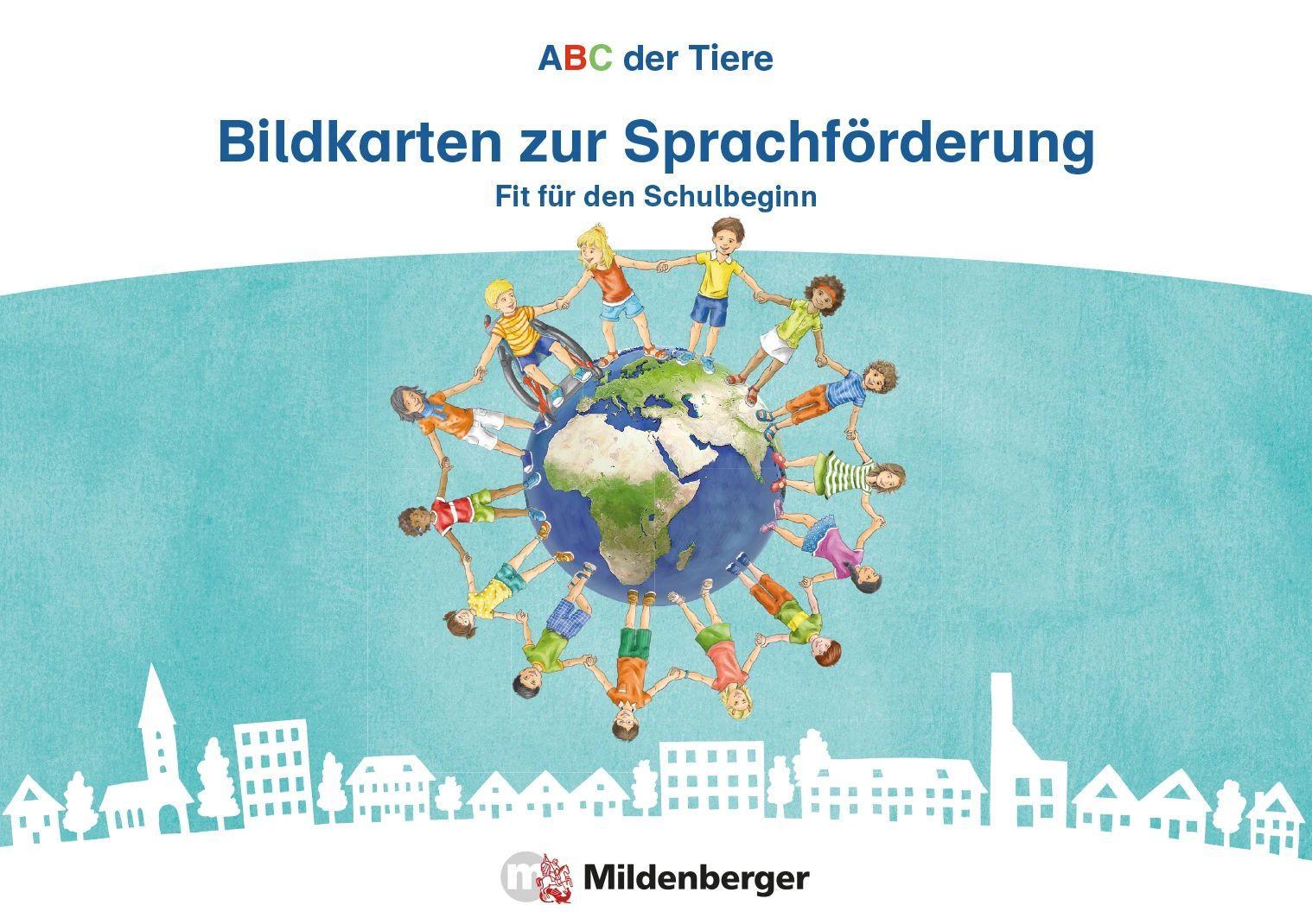 Vorderes Coverbild ABC der Tiere - Fit für den Schulbeginn - Bildkarten zur Sprachförderung