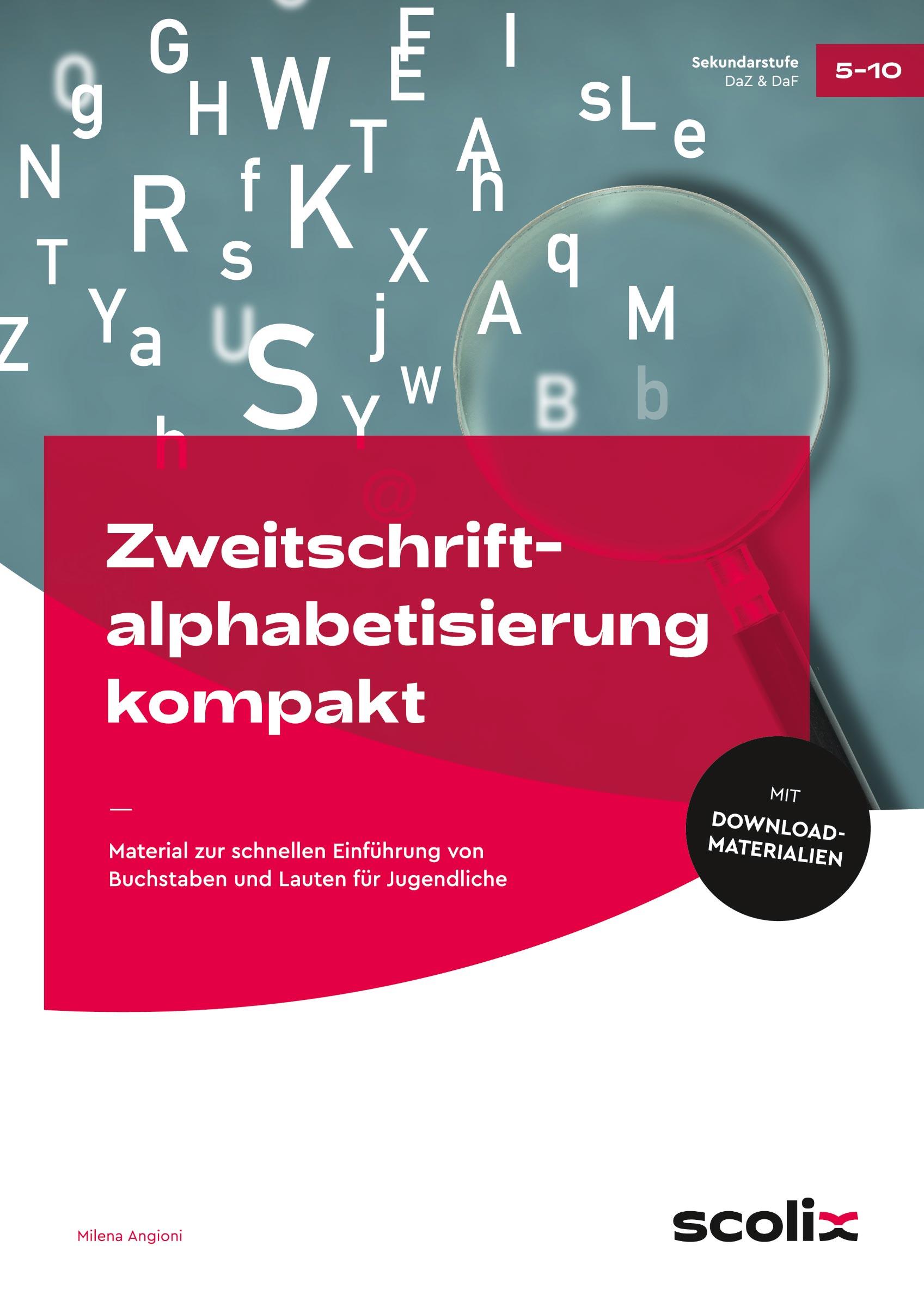 Vorderes Coverbild Zweitschriftalphabetisierung kompakt