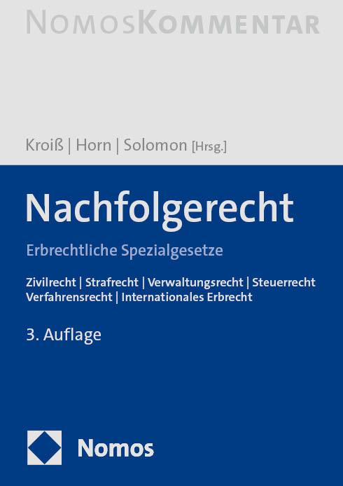 Vorderes Coverbild Nachfolgerecht