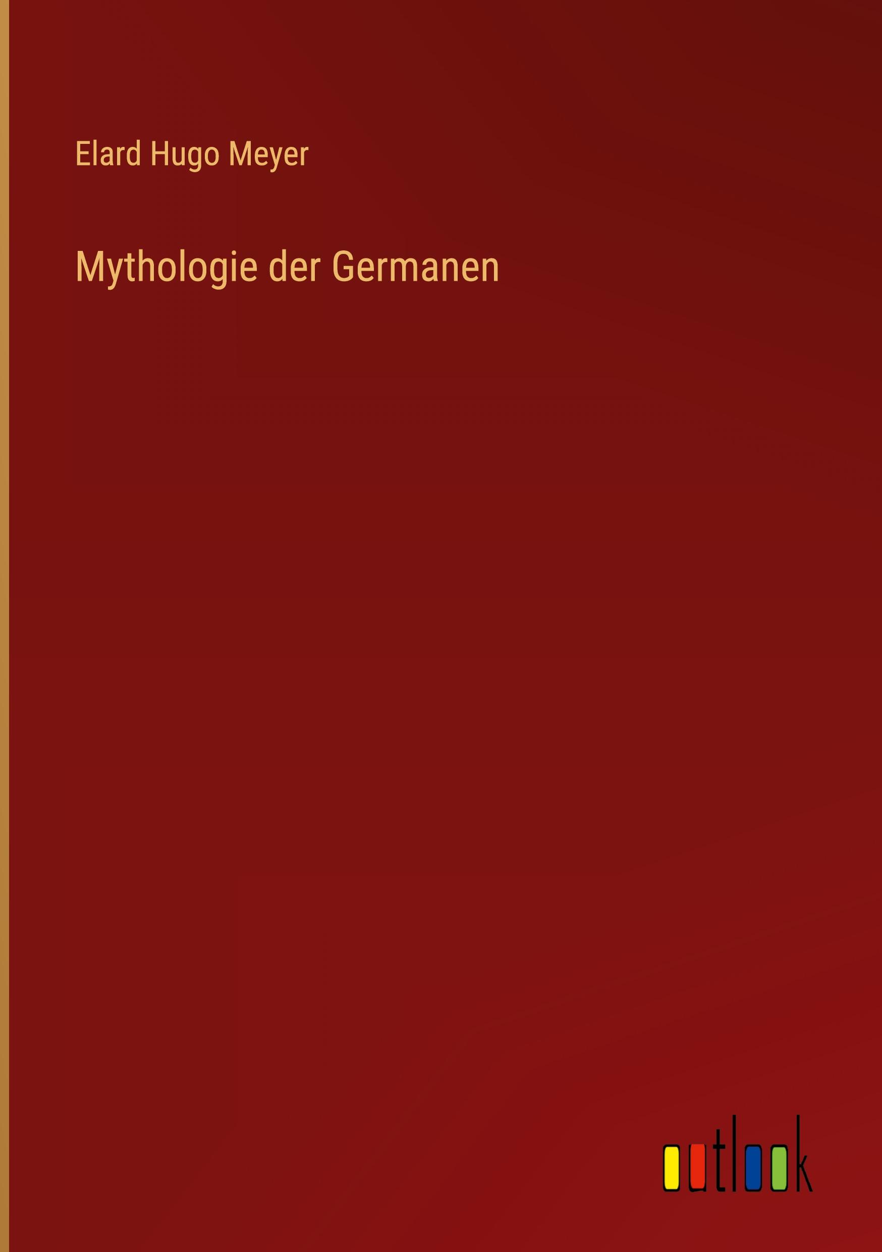 Vorderes Coverbild Mythologie der Germanen