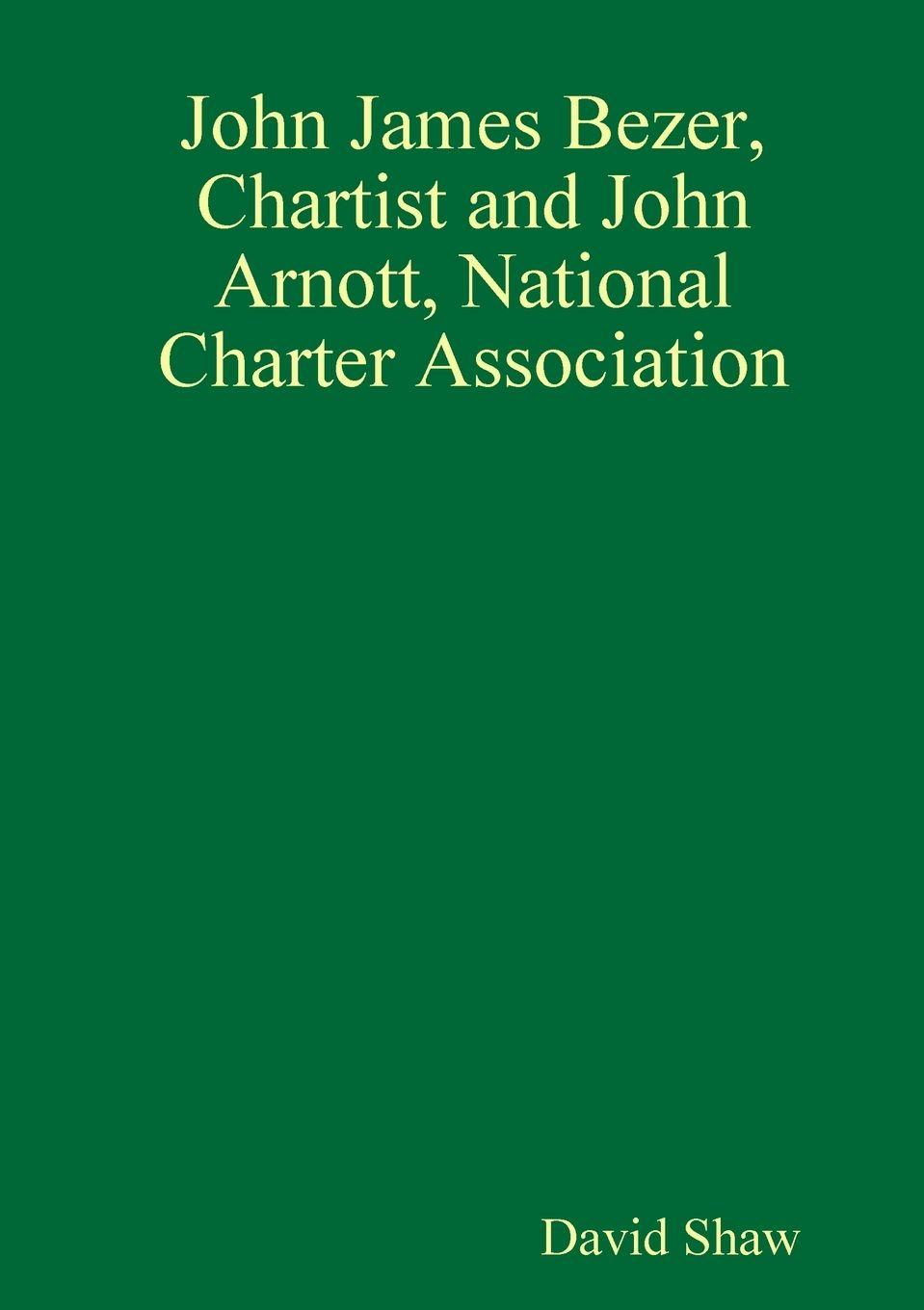 Vorderes Coverbild John James Bezer, Chartist and John Arnott, National Charter Association