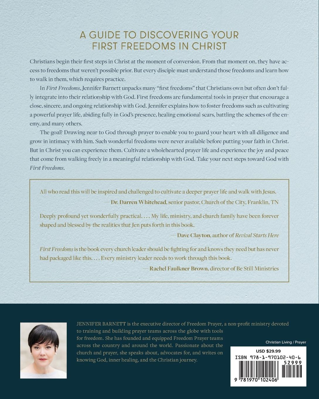 Rückseitencover First Freedoms