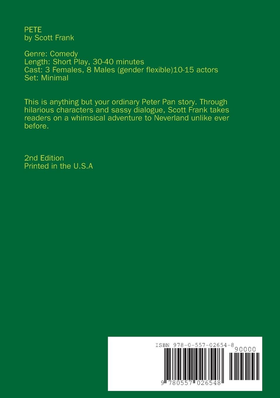 Rückseitencover Pete