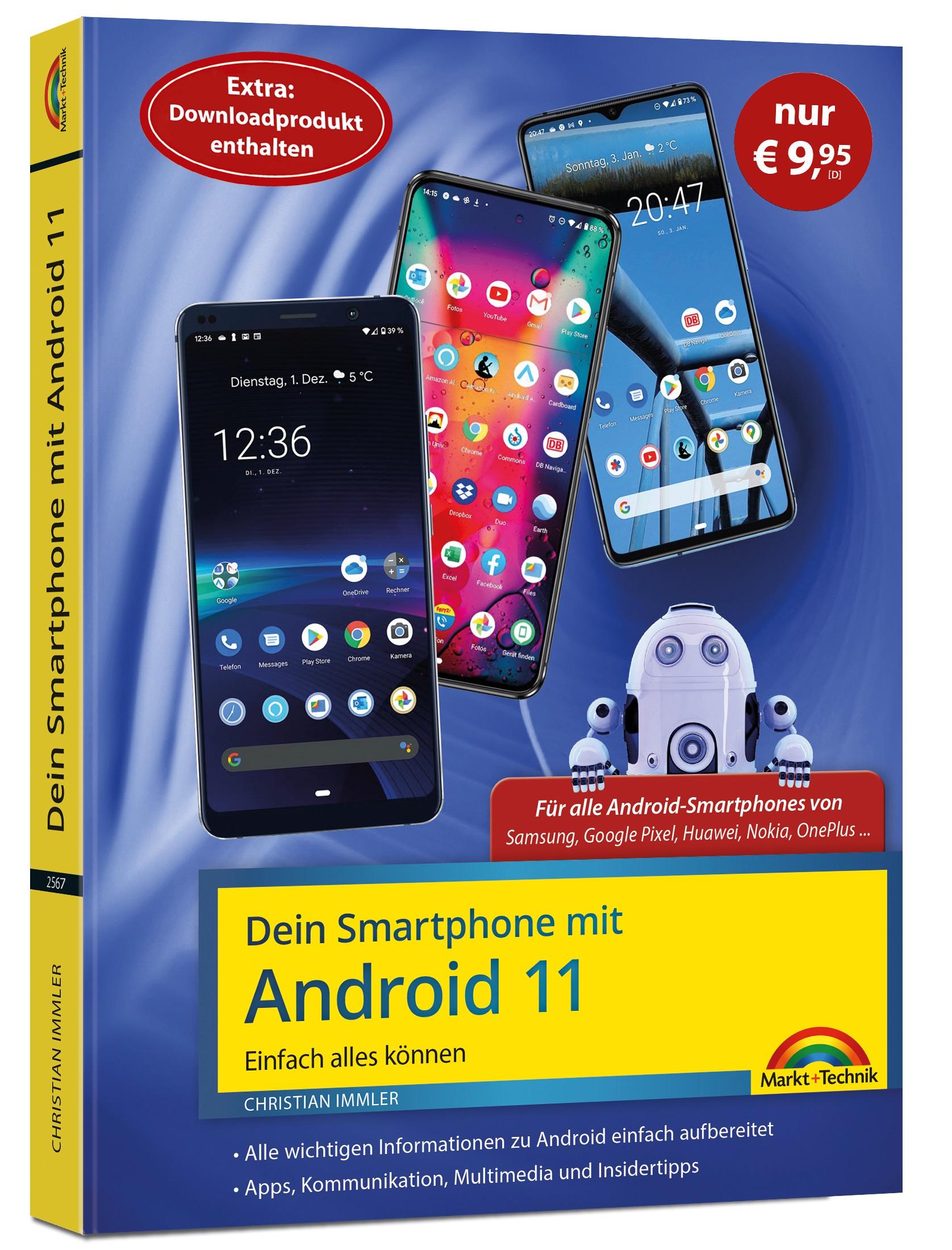 Vorderes Coverbild Dein Smartphone mit Android 11