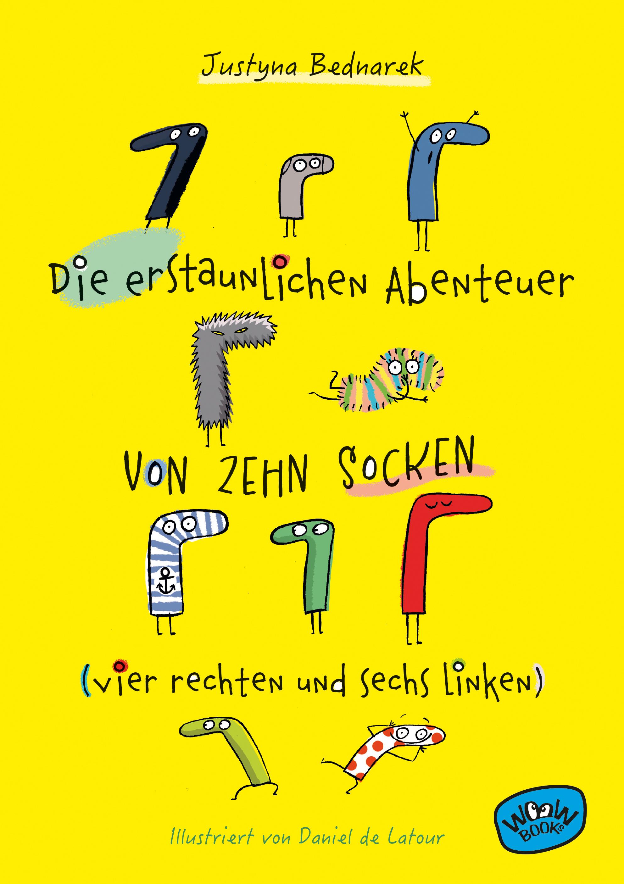 Vorderes Coverbild Die erstaunlichen Abenteuer von zehn Socken (vier rechten und sechs linken) (Bd. 1)