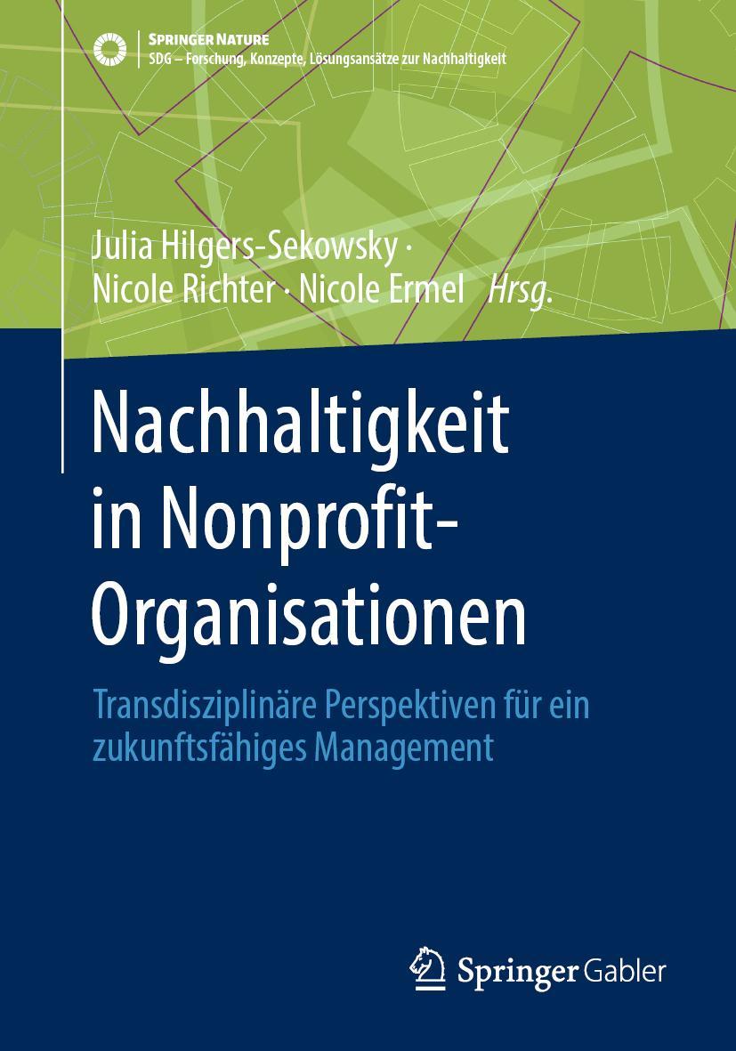 Vorderes Coverbild Nachhaltigkeit in Nonprofit-Organisationen