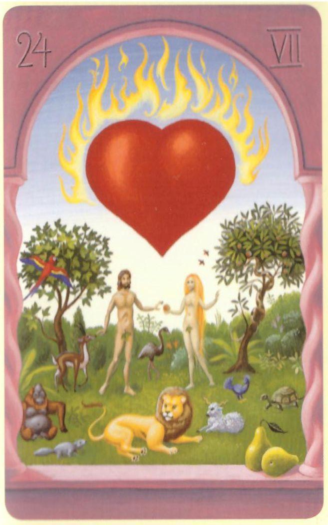 Beispielinhalt (Bild) Les Cartes Mystiques de Mlle Lenormand - FR