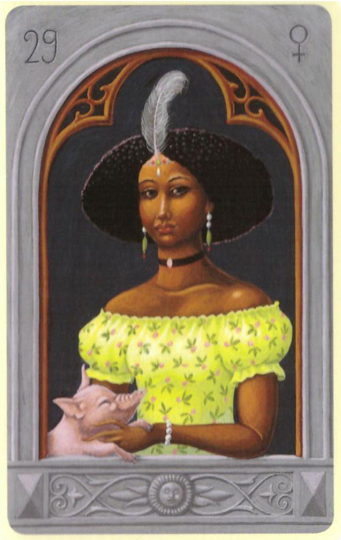 Beispielinhalt (Bild) Les Cartes Mystiques de Mlle Lenormand - FR