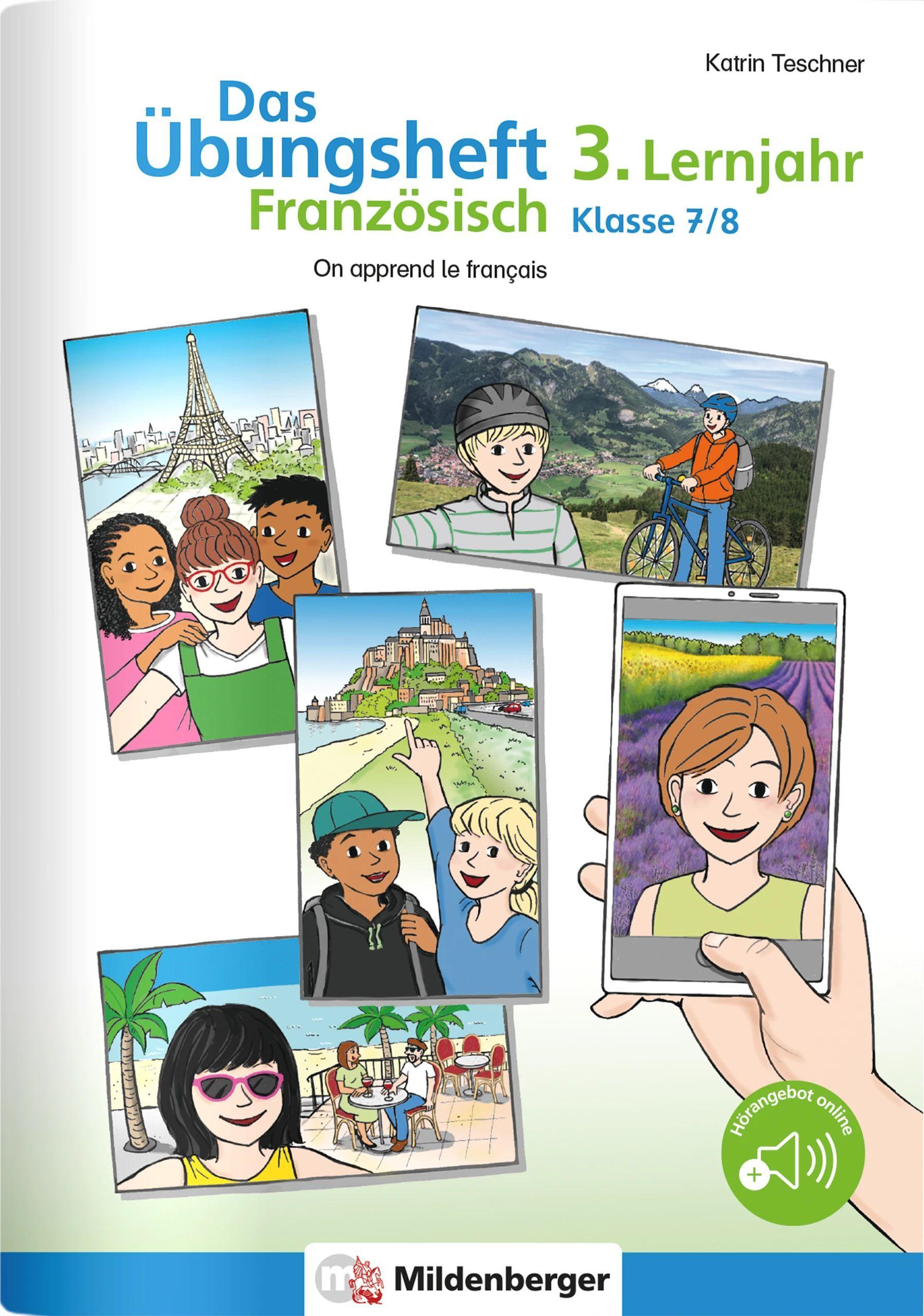 Vorderes Coverbild Das Übungsheft Französisch 3. Lernjahr, Klasse 7/8