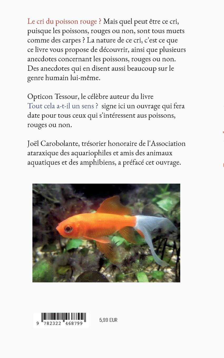 Rückseitencover Le cri du poisson rouge