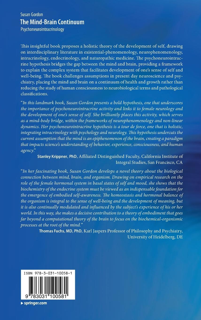 Rückseitencover The Mind-Brain Continuum