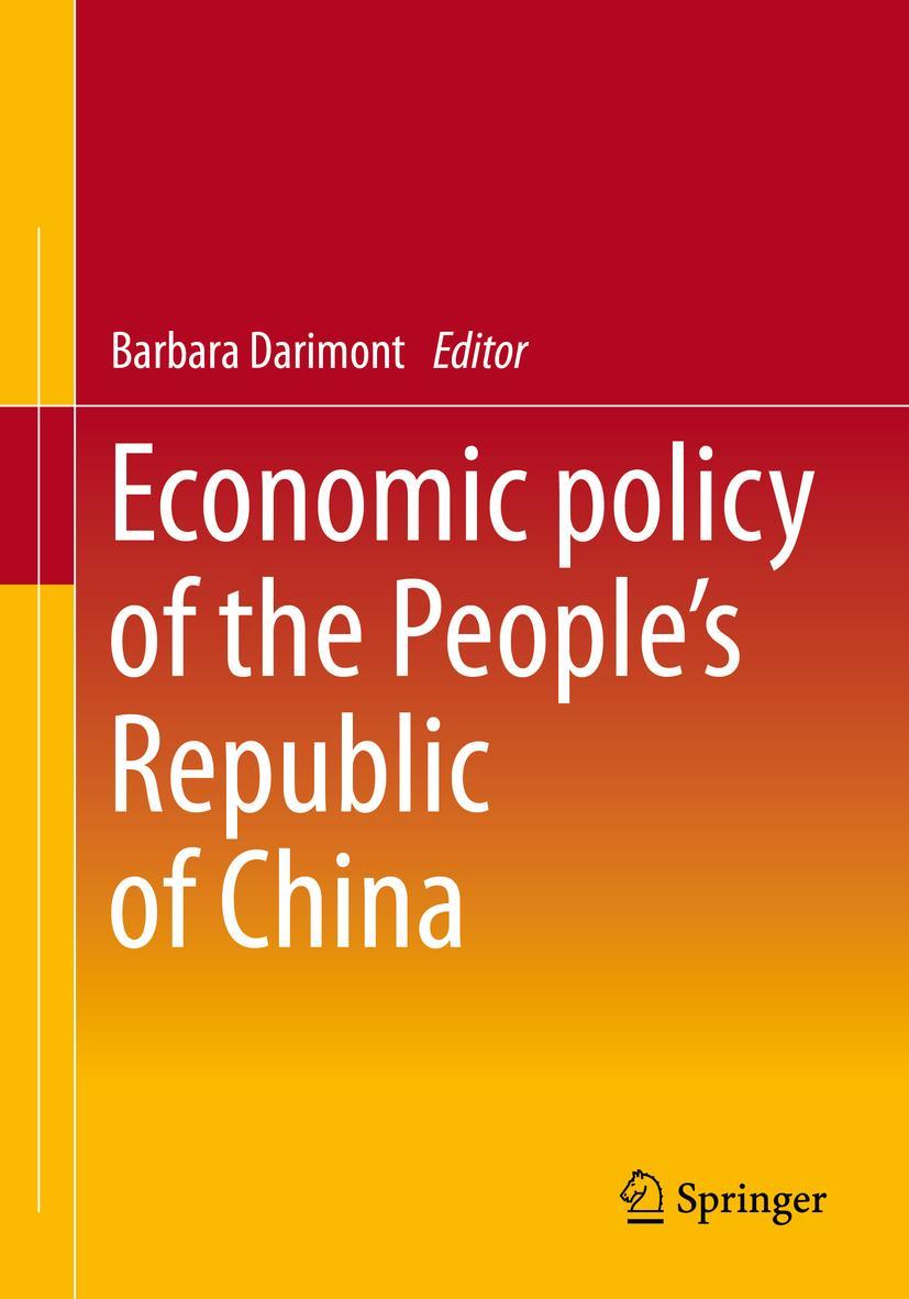 Vorderes Coverbild Economic Policy of the People's Republic of China
