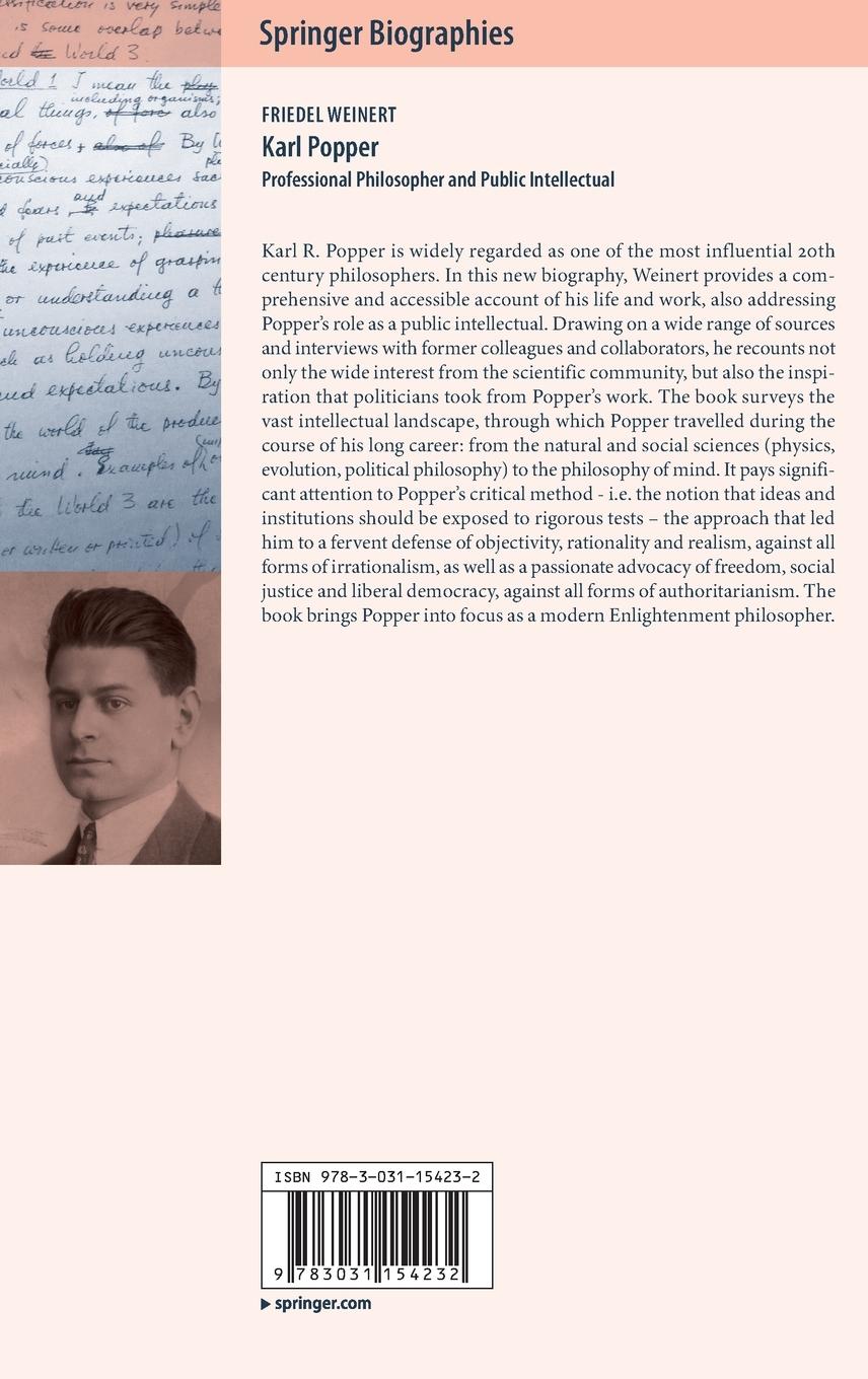 Rückseitencover Karl Popper