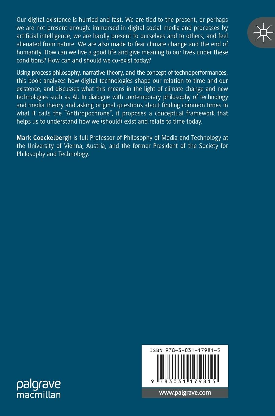 Rückseitencover Digital Technologies, Temporality, and the Politics of Co-Existence