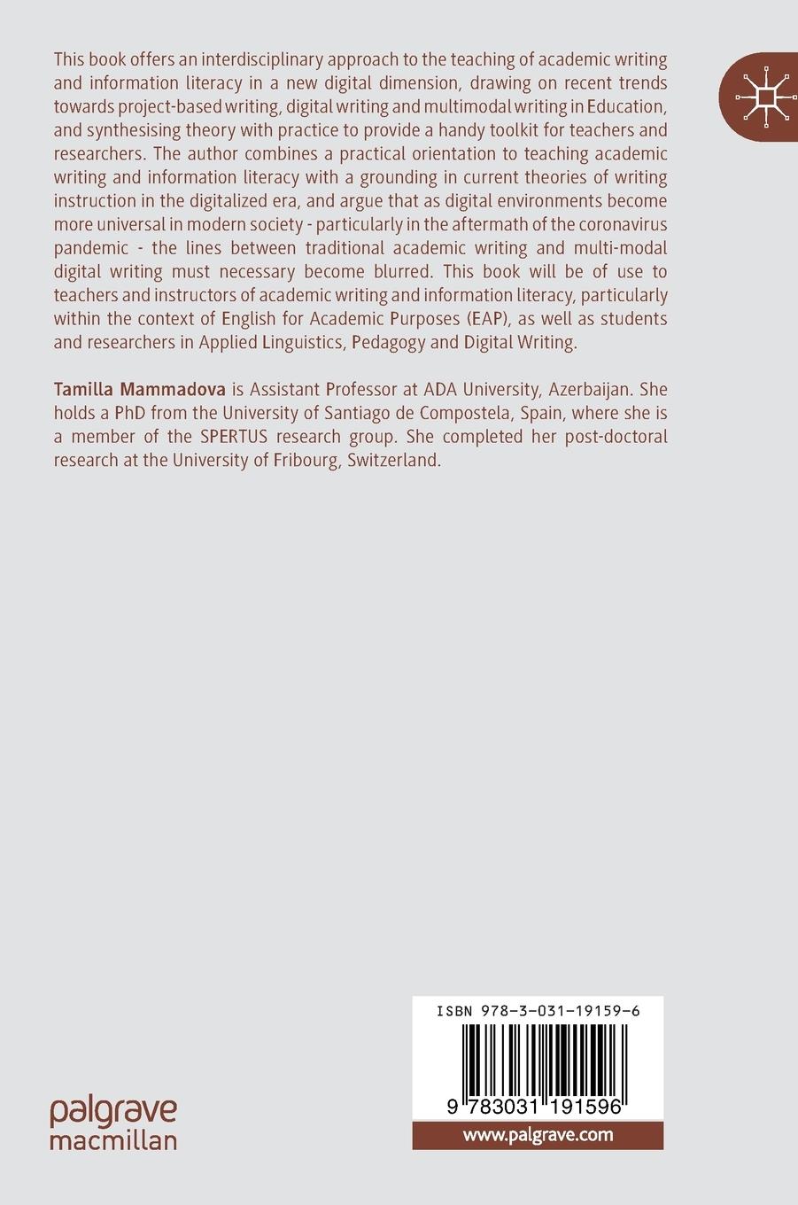 Rückseitencover Academic Writing and Information Literacy Instruction in Digital Environments