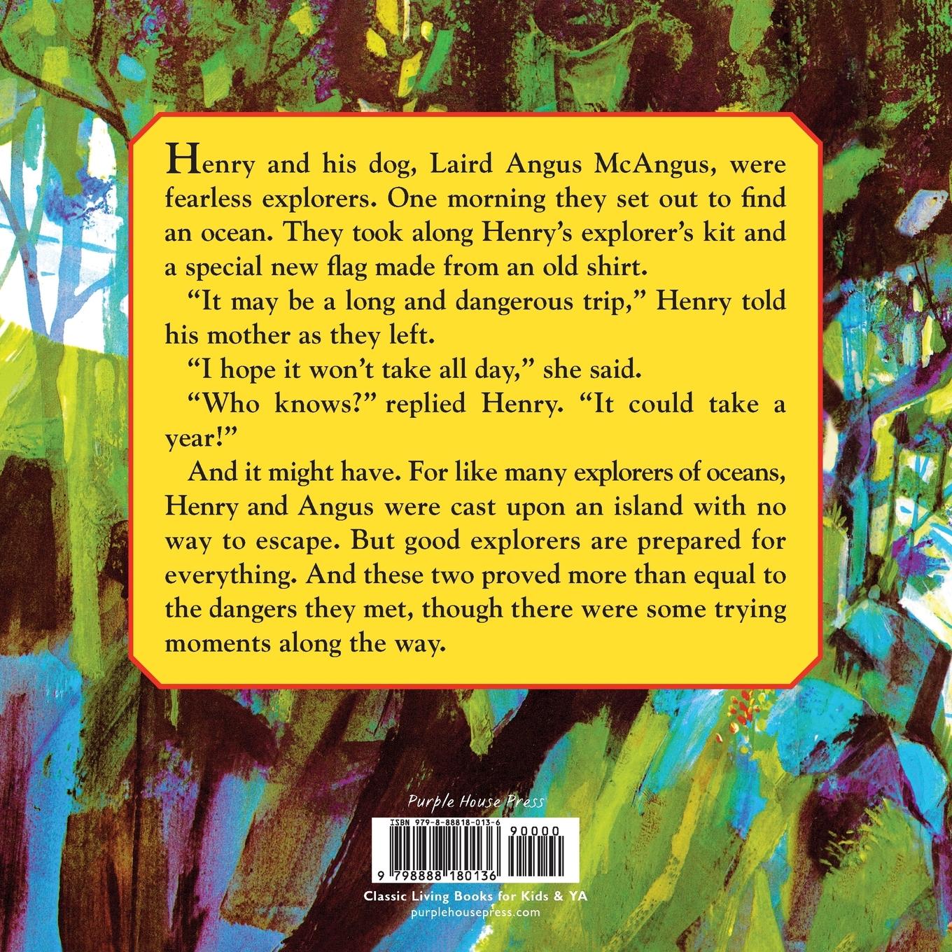 Rückseitencover Henry the Castaway