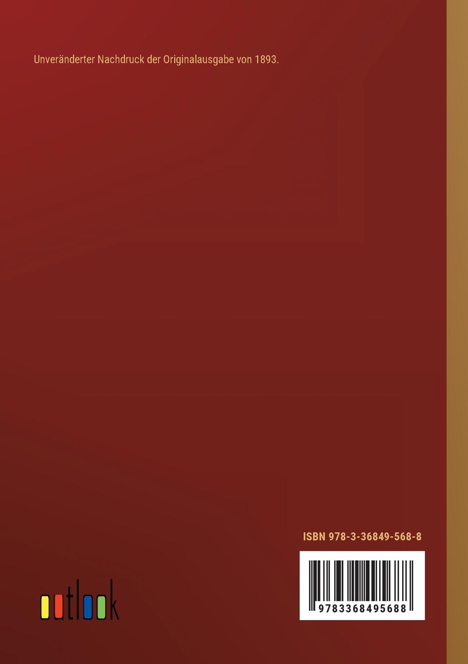 Rückseitencover Die Leber- und Laubmoose West- und Ostpreussens