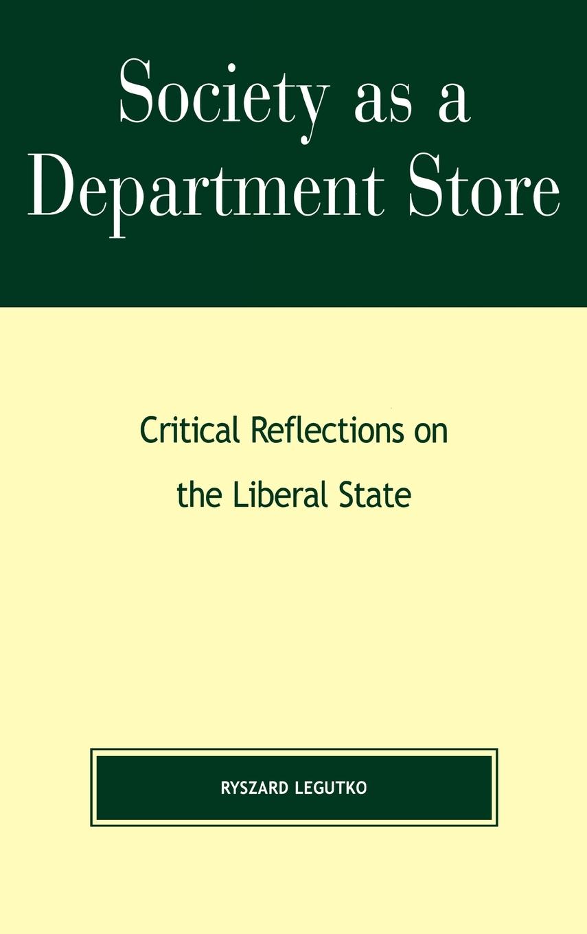 Vorderes Coverbild Society as a Department Store