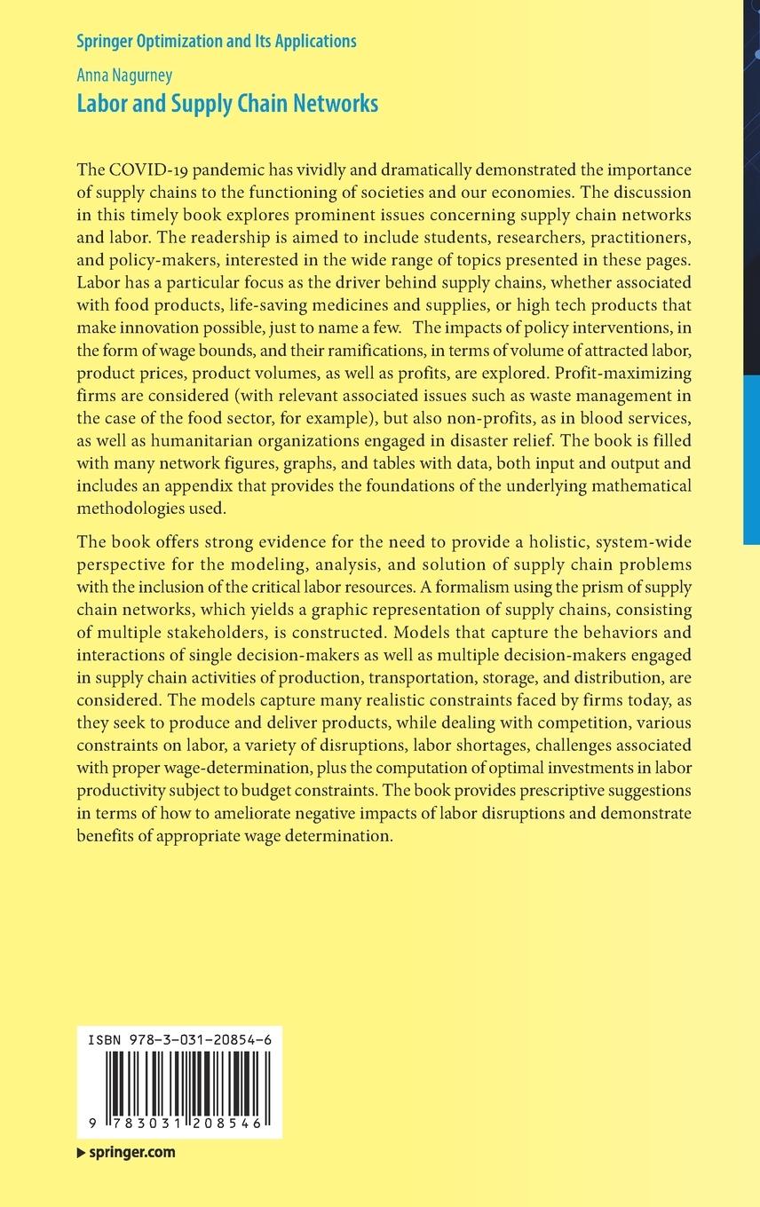 Rückseitencover Labor and Supply Chain Networks