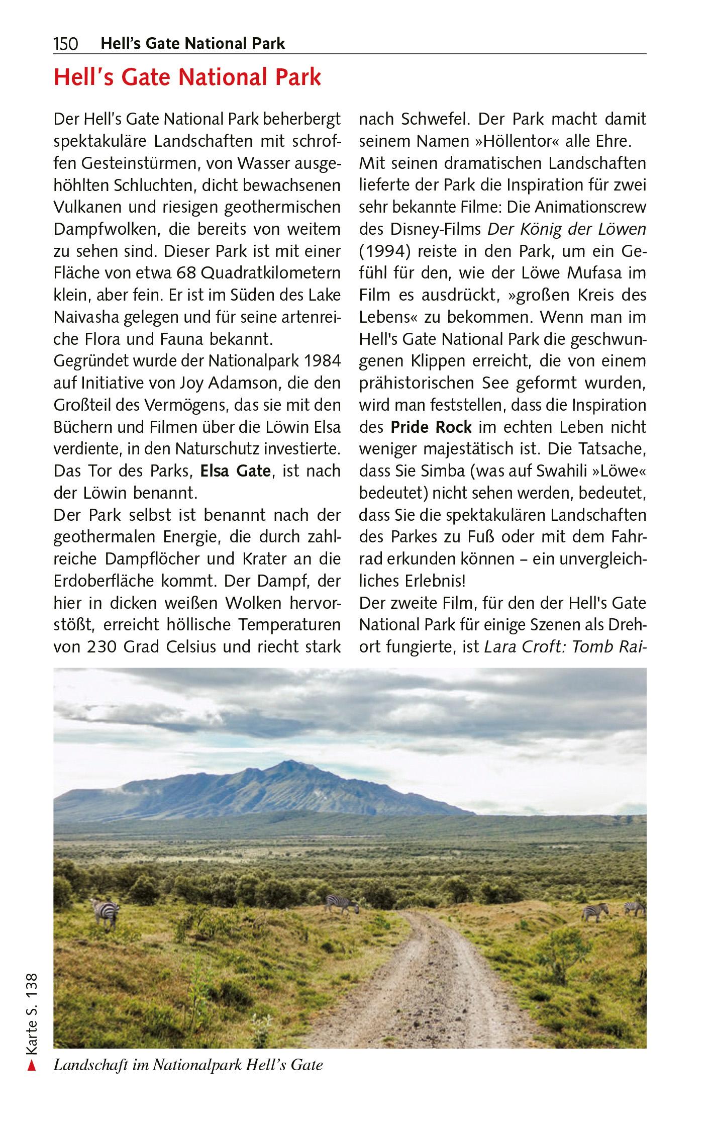 Beispielinhalt (Bild) TRESCHER Reiseführer Kenia