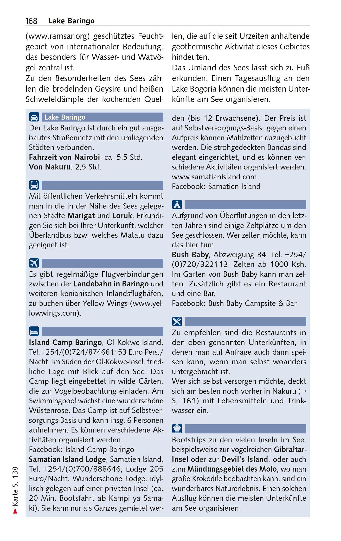 Beispielinhalt (Bild) TRESCHER Reiseführer Kenia