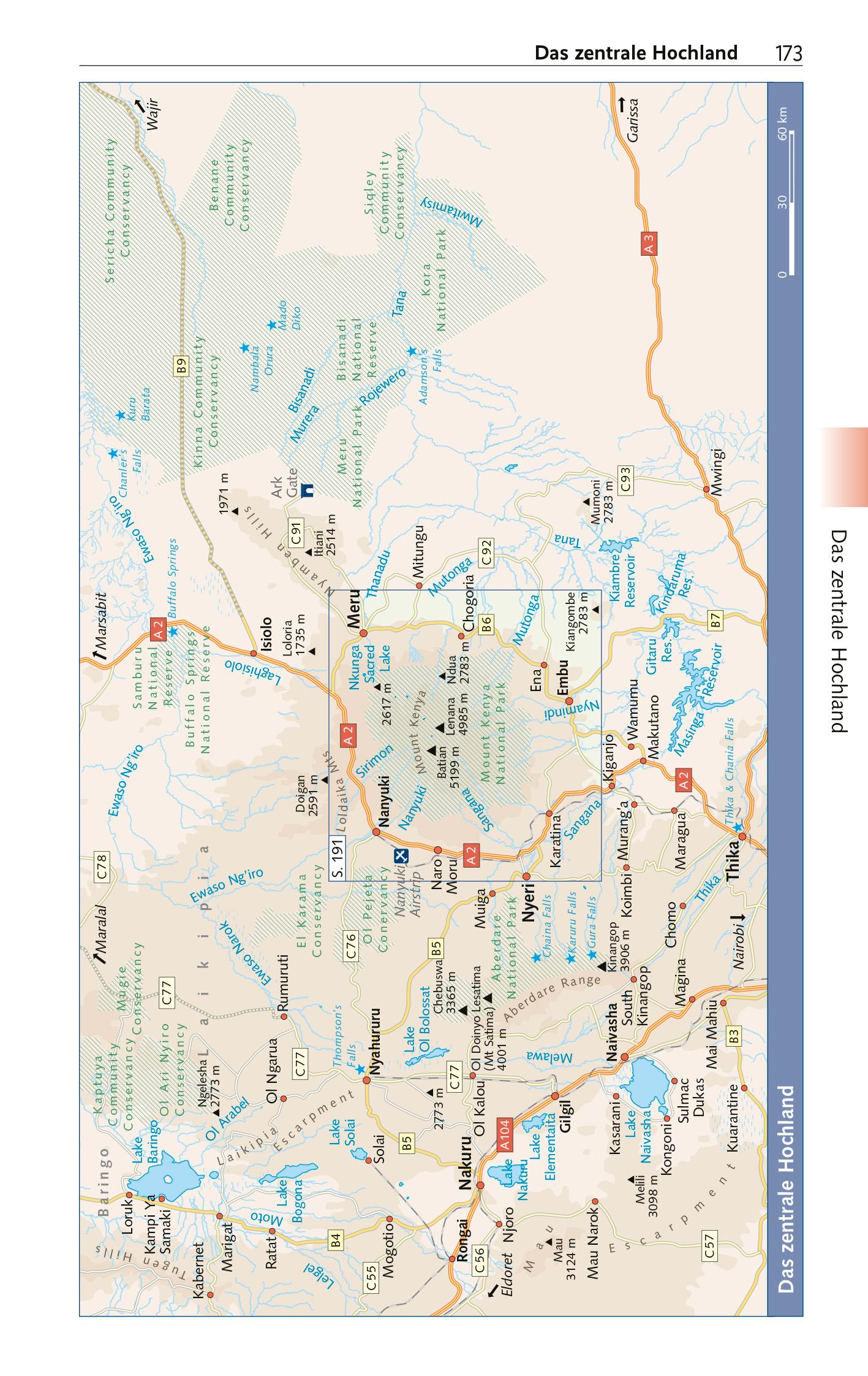 Beispielinhalt (Bild) TRESCHER Reiseführer Kenia