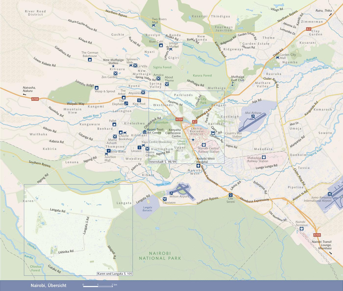 Beispielinhalt (Bild) TRESCHER Reiseführer Kenia