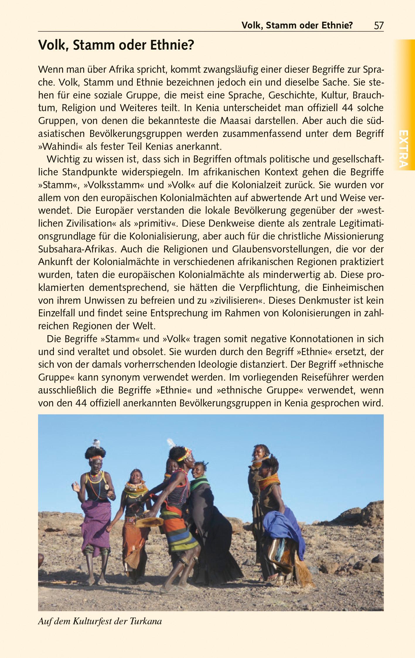 Beispielinhalt (Bild) TRESCHER Reiseführer Kenia