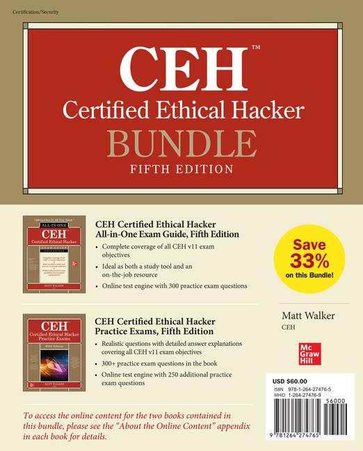 Vorderes Coverbild CEH Certified Ethical Hacker Bundle