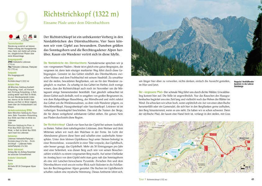 Beispielinhalt (Bild) Vergessene Pfade Chiemgauer Alpen