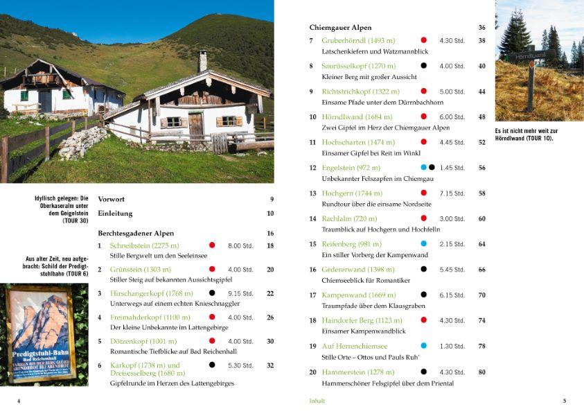 Beispielinhalt (Bild) Vergessene Pfade Chiemgauer Alpen
