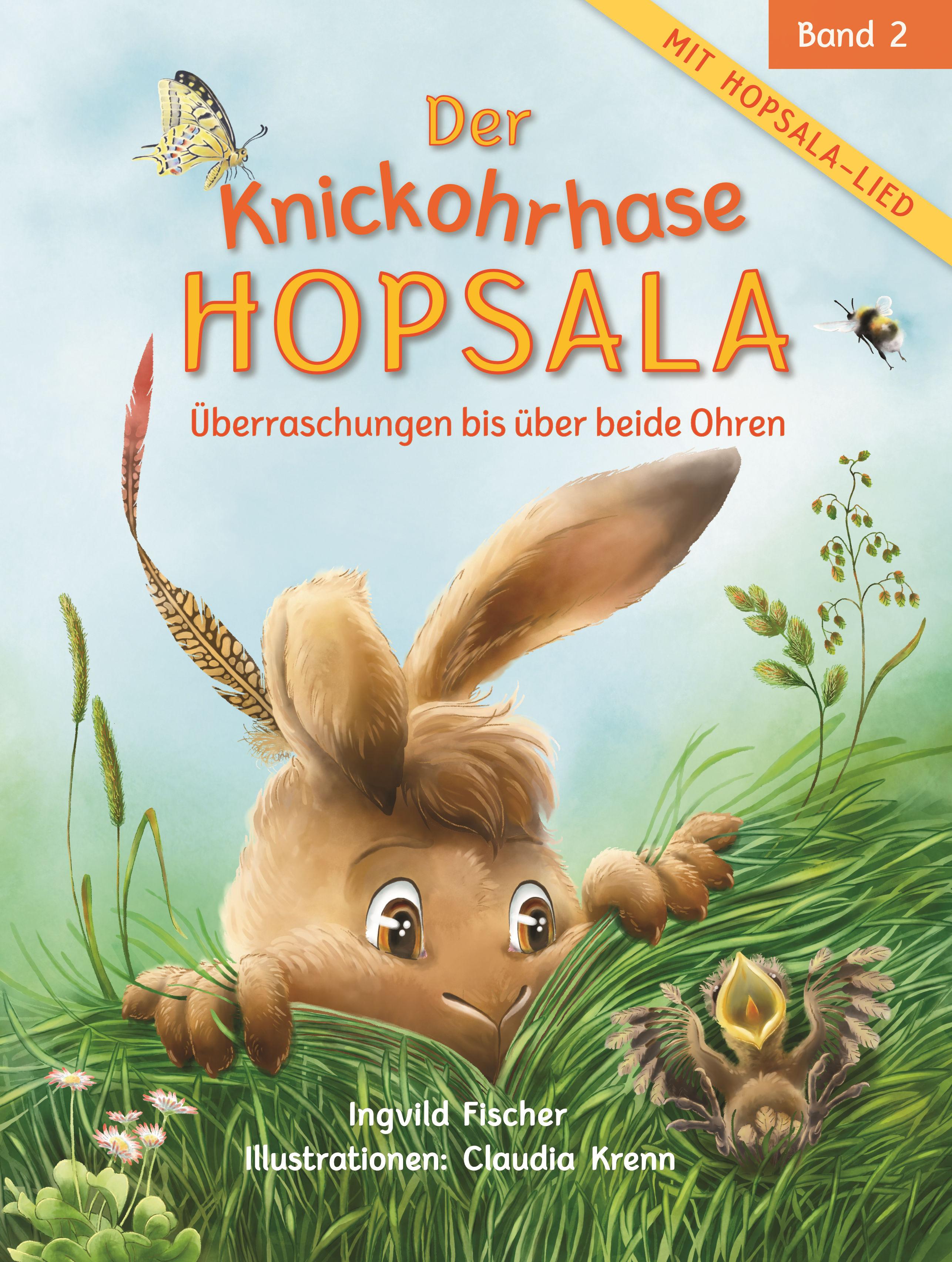 Vorderes Coverbild Der Knickohrhase Hopsala - Band 2