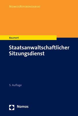 Vorderes Coverbild Staatsanwaltschaftlicher Sitzungsdienst