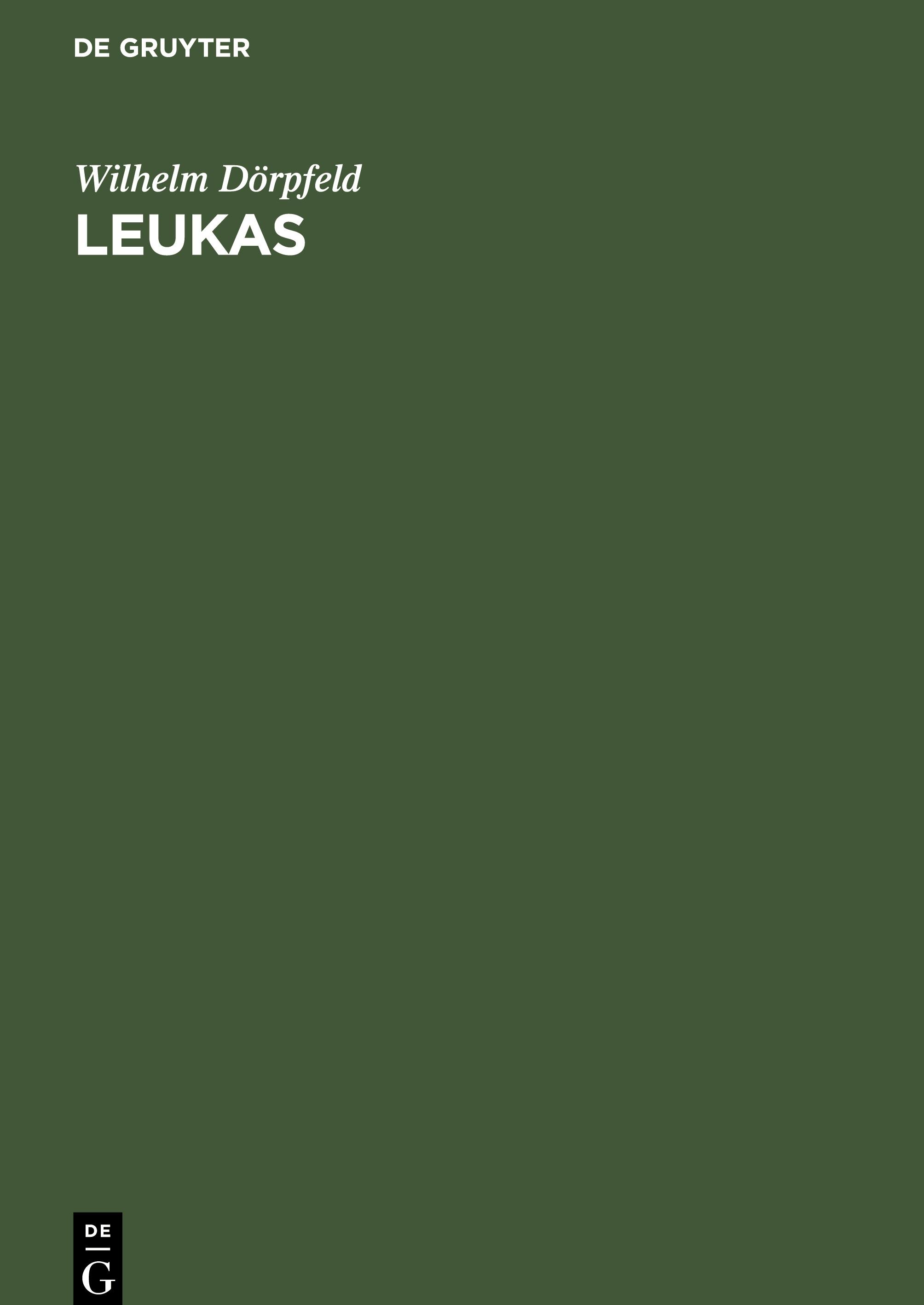 Vorderes Coverbild Leukas