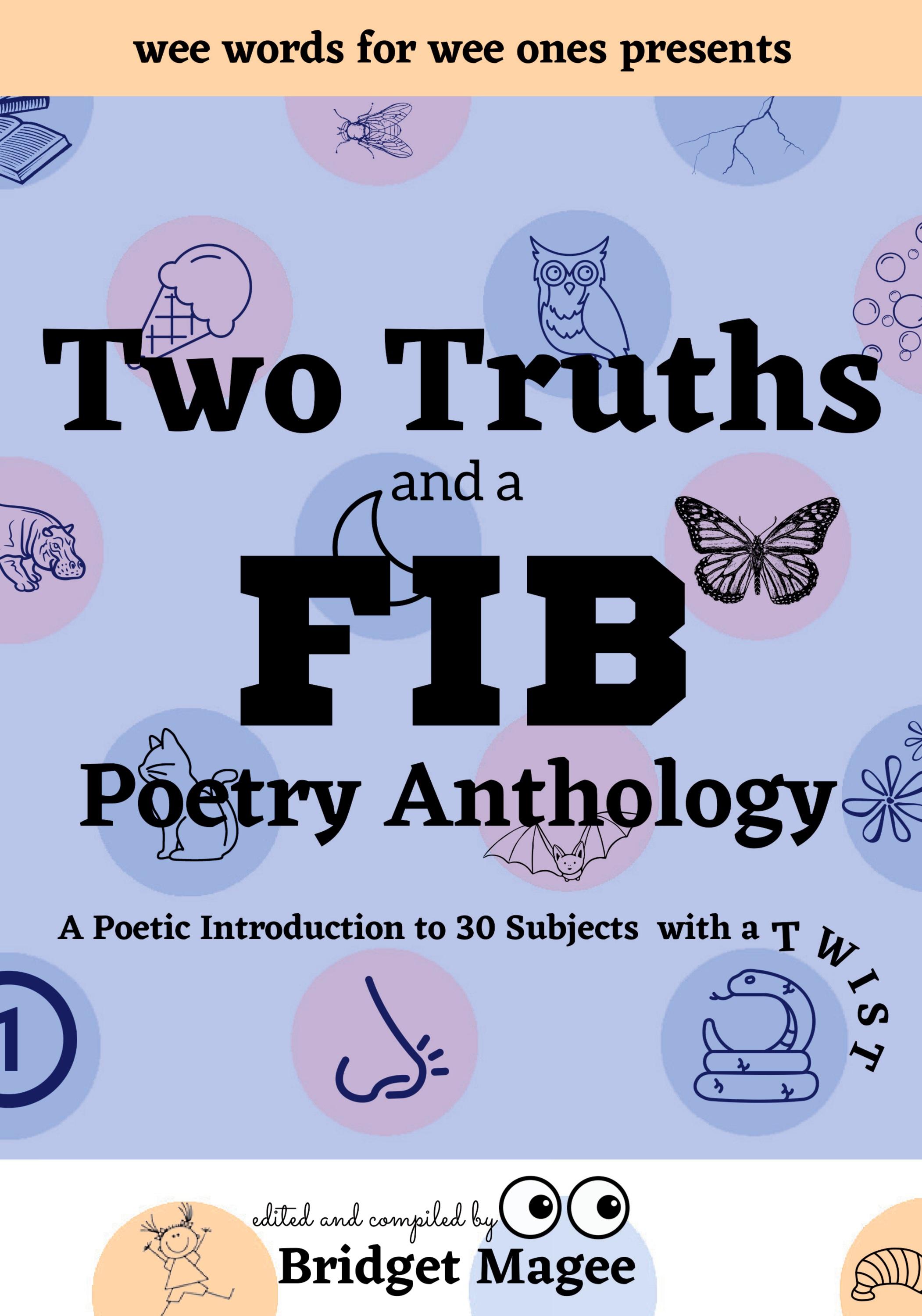 Vorderes Coverbild Two Truths and a FIB Poetry Anthology