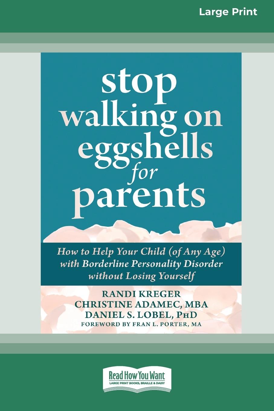 Vorderes Coverbild Stop Walking on Eggshells for Parents